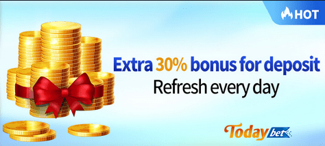 extra 30% bonus for deposit refresh everyday