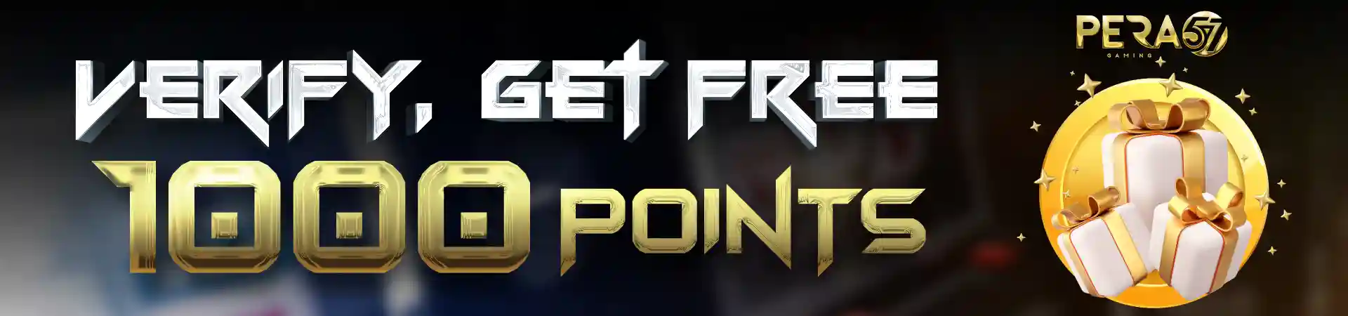 pera57 verify get 1000 points