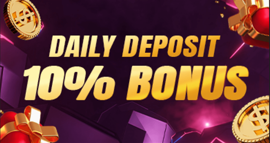 pinoy168-10% Daily deposit