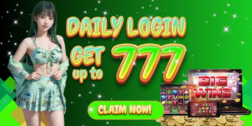 daily login bonus P777
