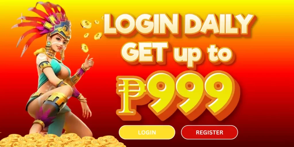login daily and get up to 999 bonus