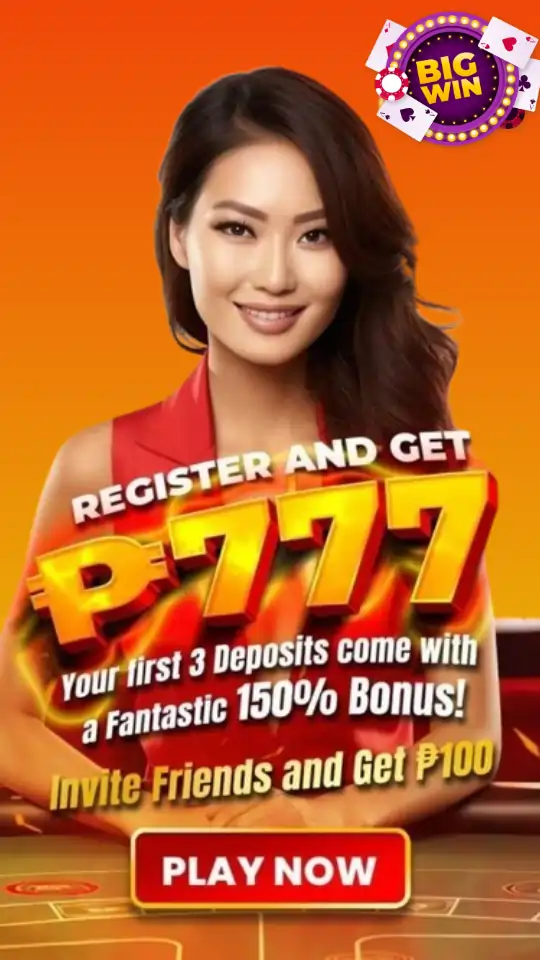 register get bonus up to 777