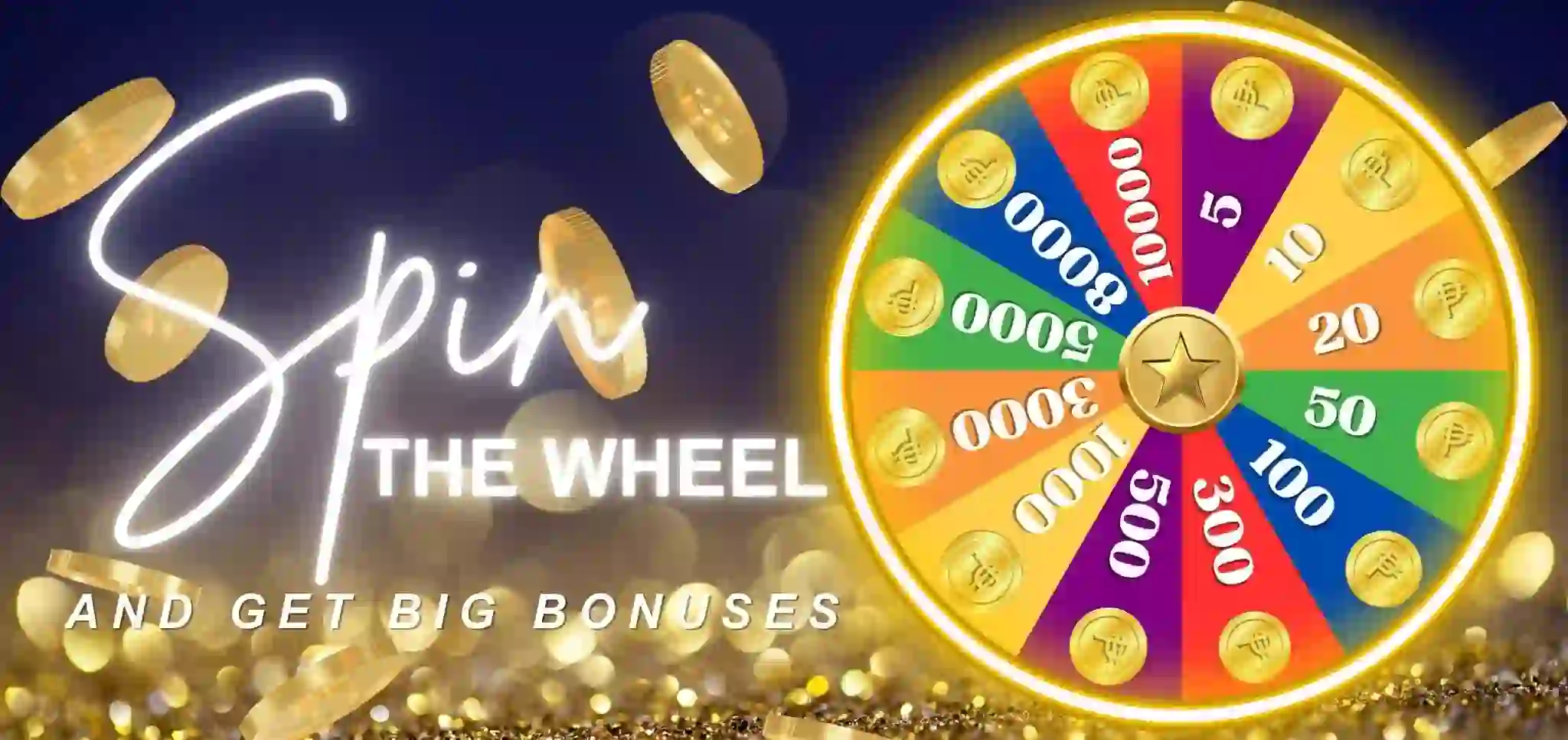 ABJILI Welcome Bonus-Spin to wheel