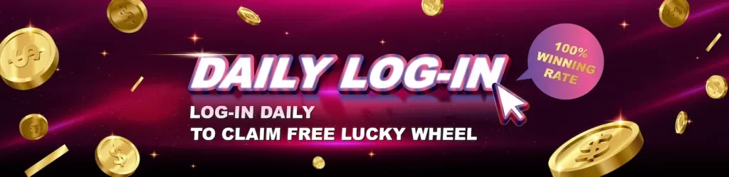 ROLLING RICHES APP-DAILY LOGIN
